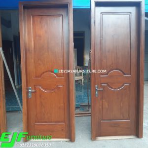 Pintu Kamar Minimalis Kayu Jati