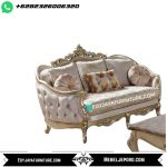 Sofa Ukir Mewah Set 321 Warna Gold
