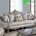 Sofa Ukir Mewah Set 321 Warna Gold