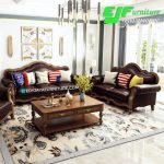 Set Sofa Tamu Ukir Mewah Desain Bogor