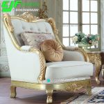 Harga Sofa Tamu Ukir Jepara Warna Emas Surabaya
